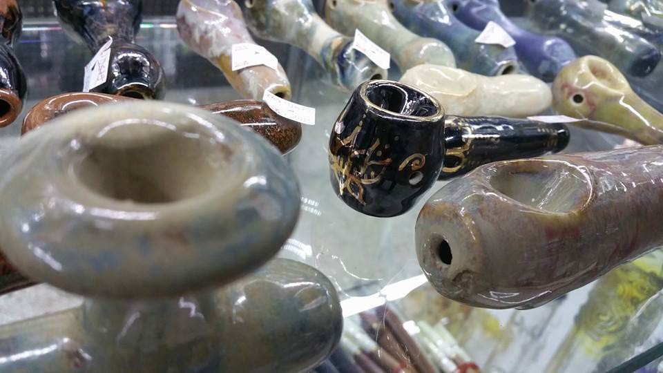Ceramic Hand Made Spoon Pipes