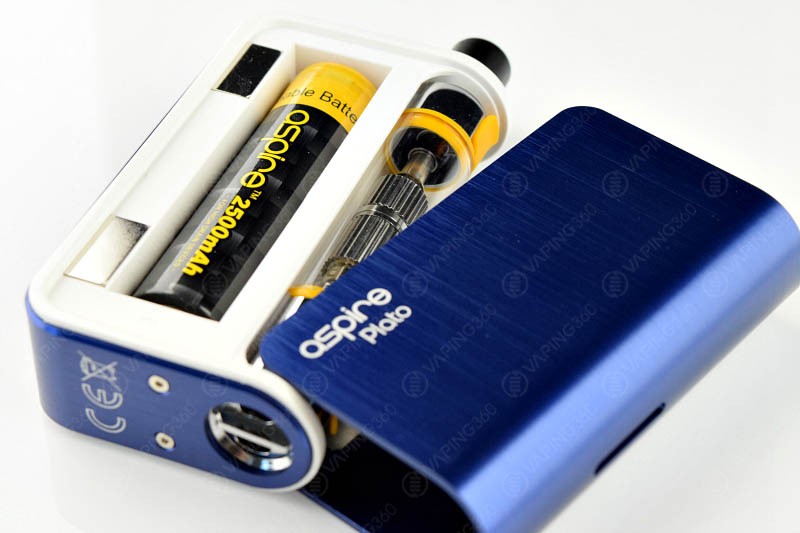 Aspire Plato E-Cigarettes -Battery-Compartment-Tank