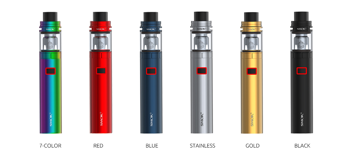 stick x8 Vaping Kit colors