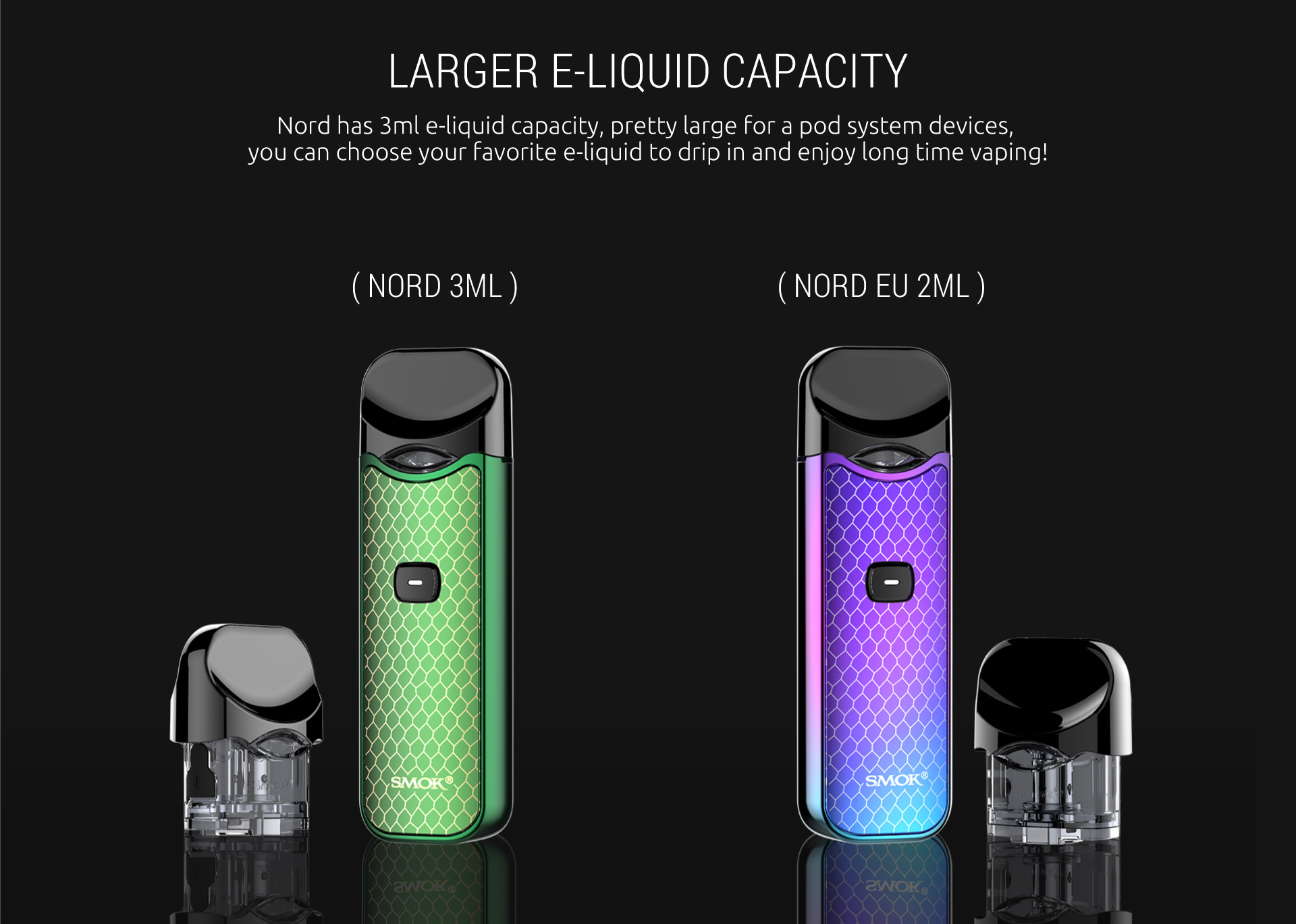 Nord Kit — A new pod system for multiple and lungful vaping experiences