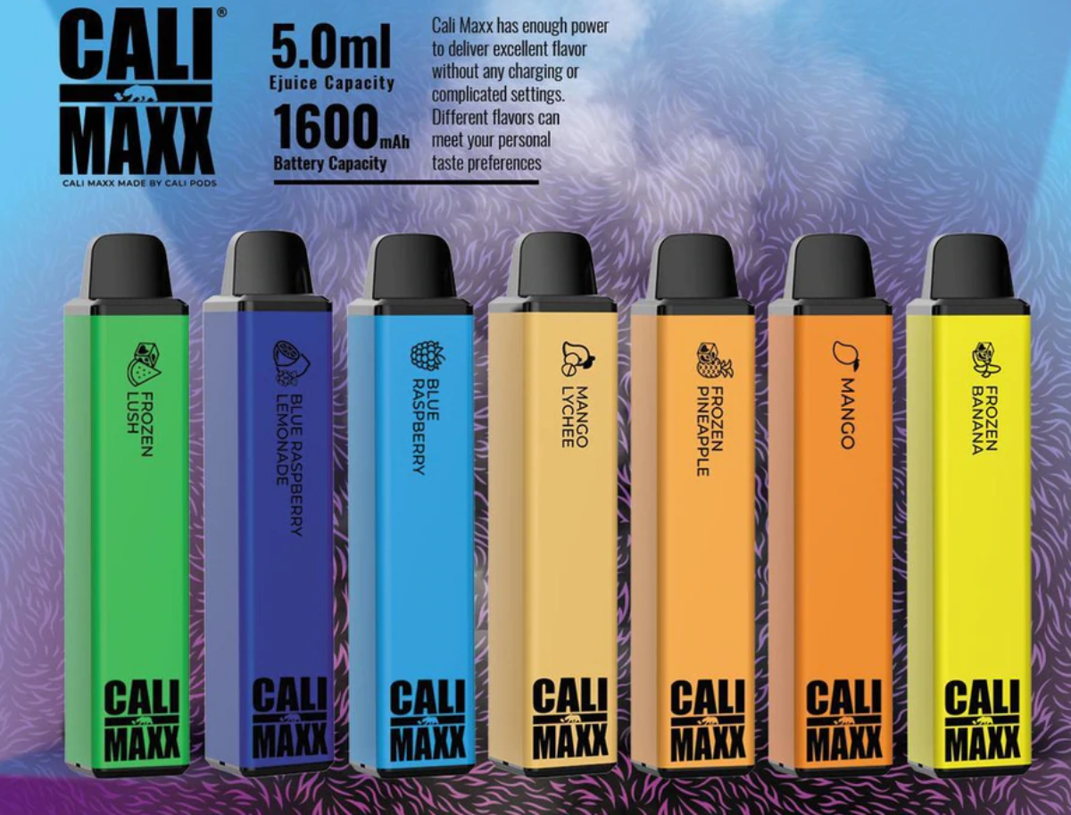 Cali MAXX Disposable  Main Smoke KC | Kratom & Vape | CBD Store
